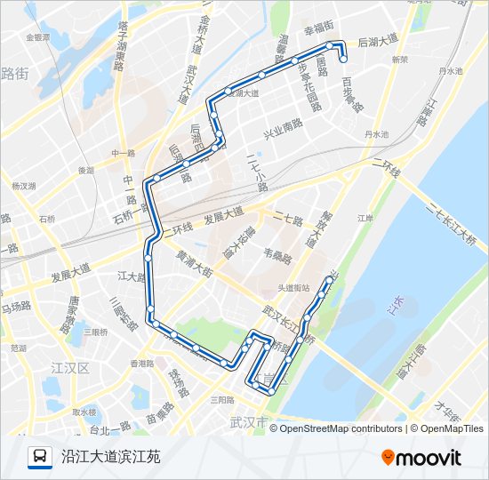 公交516路的线路图