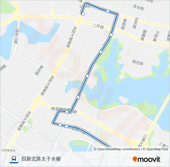 517路 Bus Line Map