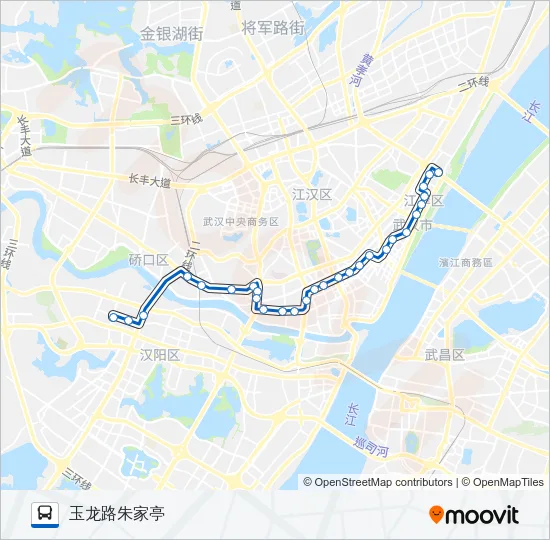 520路 Bus Line Map