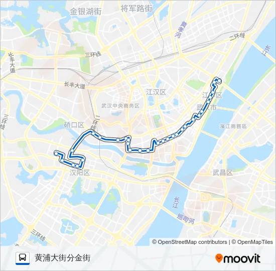 520路 Bus Line Map