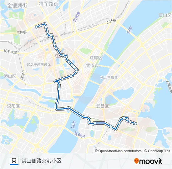522路 Bus Line Map