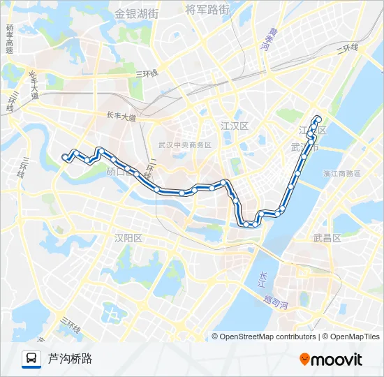 523路 Bus Line Map