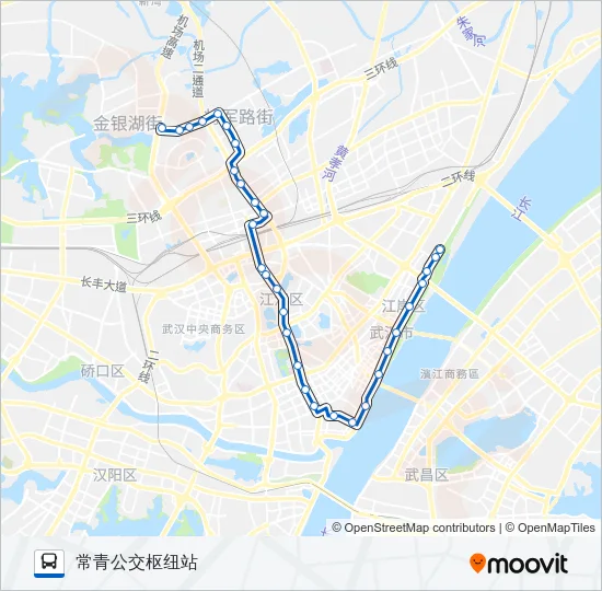 527路 Bus Line Map