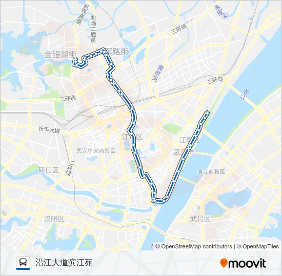 527路 Bus Line Map