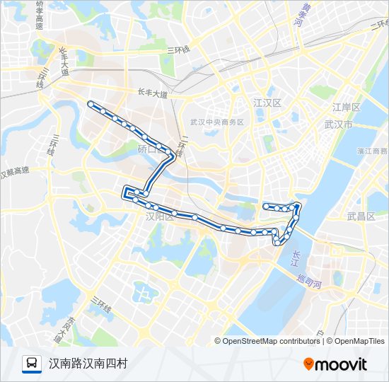 公交531路的线路图