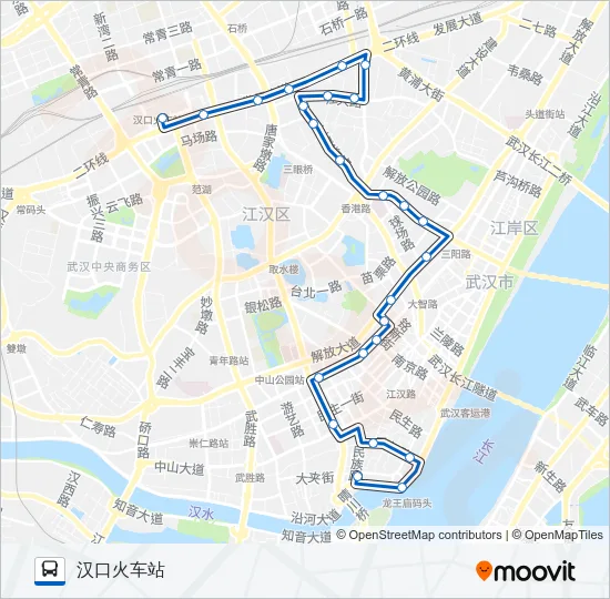 533路 Bus Line Map