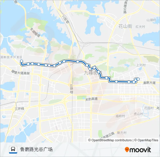 536路 Bus Line Map