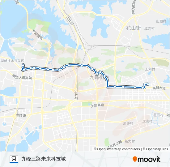 536路 Bus Line Map