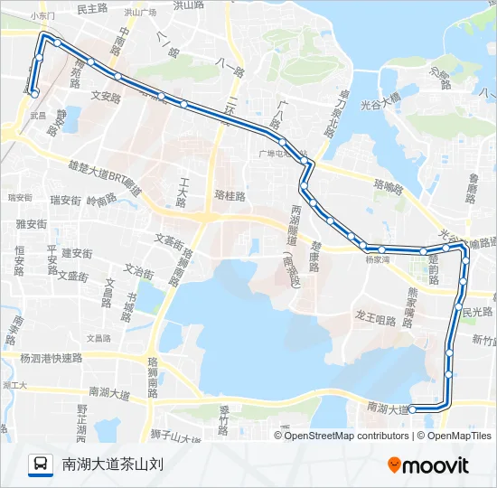 538路 Bus Line Map
