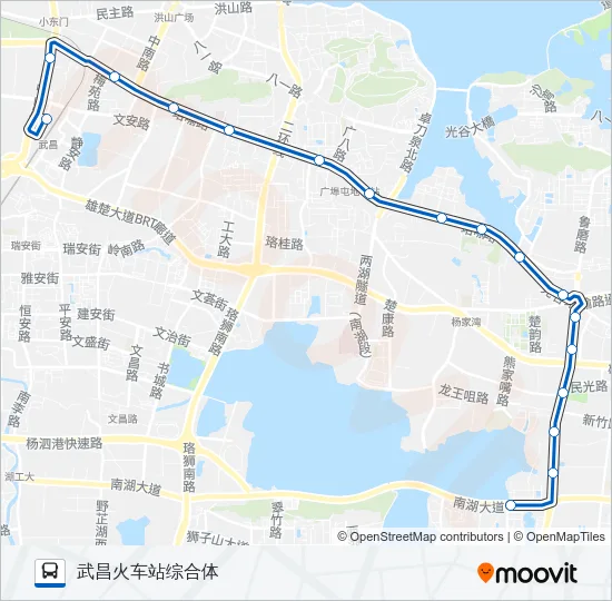 538路 Bus Line Map