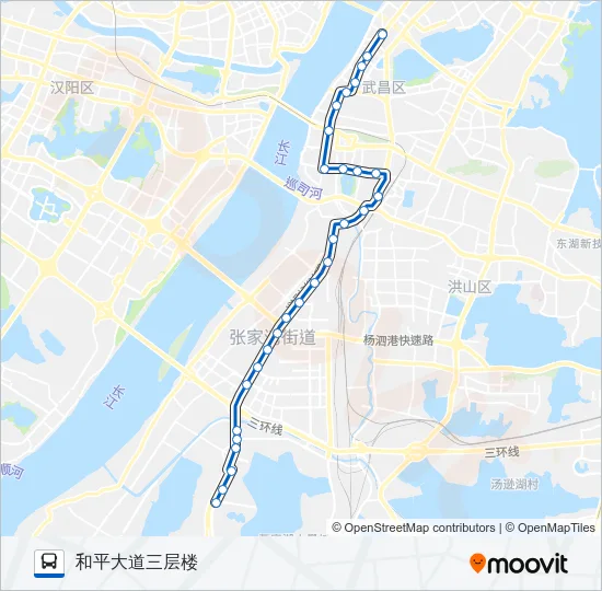 539路 Bus Line Map