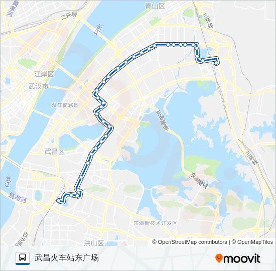 540路 Bus Line Map