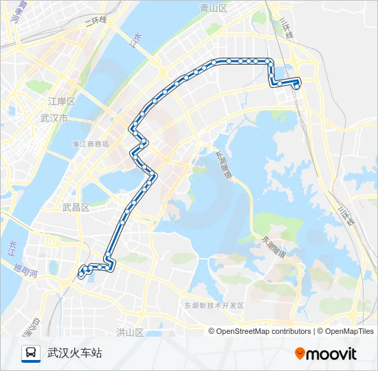 540路 Bus Line Map