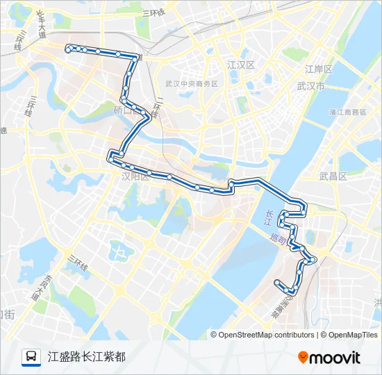 541路 Bus Line Map