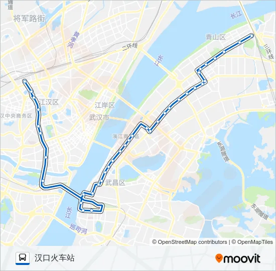 542路 Bus Line Map