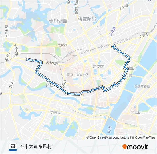 548路 Bus Line Map