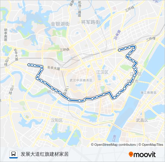 公交548路的线路图