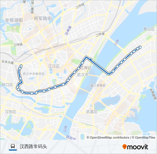 公交549路的线路图
