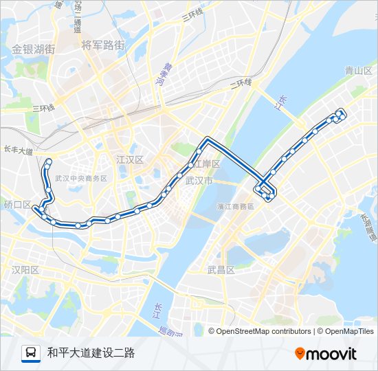 公交549路的线路图