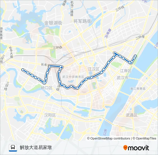 550路 Bus Line Map