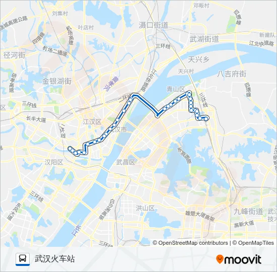 551路 Bus Line Map