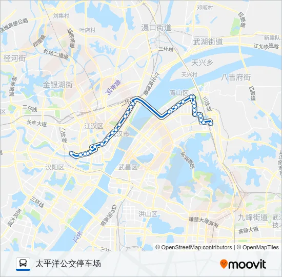 551路 Bus Line Map
