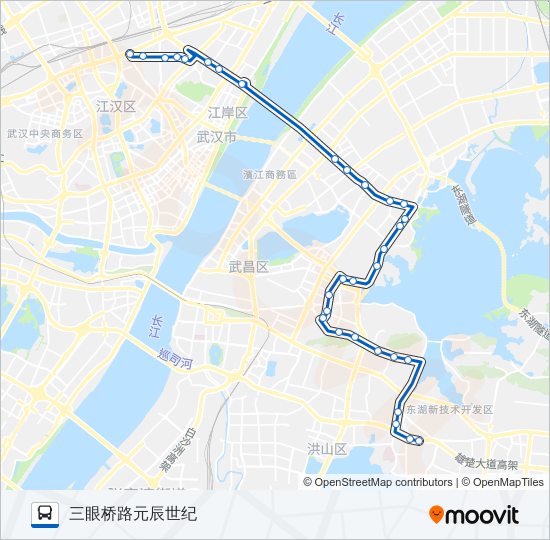 552路 bus Line Map