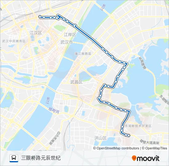 552路 Bus Line Map