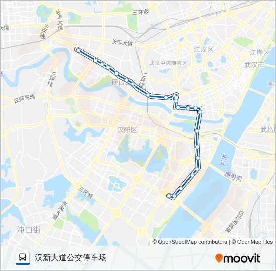 558路 Bus Line Map