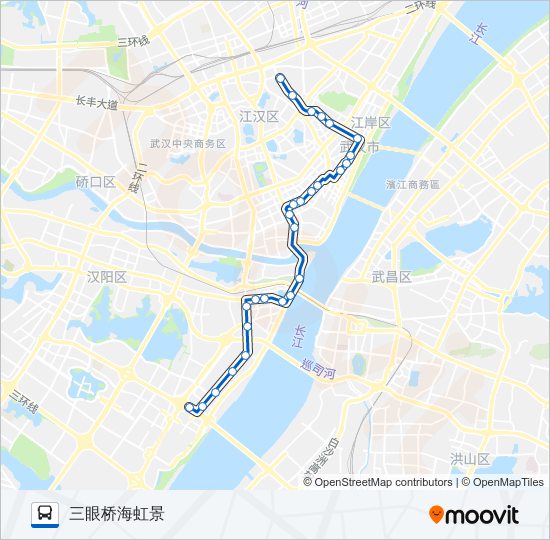 公交559路的线路图