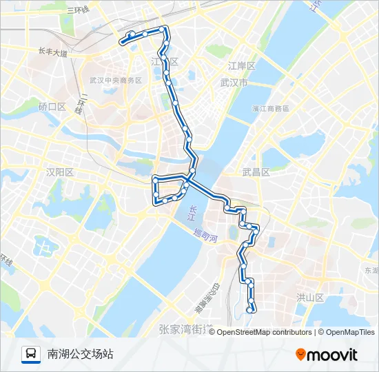 公交561路的线路图