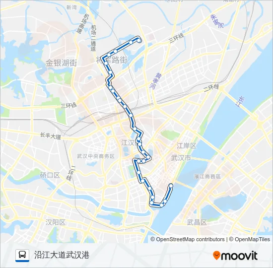 563路 Bus Line Map