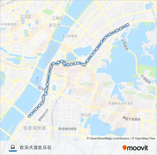 566路 Bus Line Map
