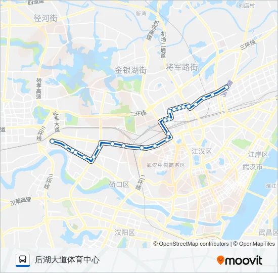 568路 Bus Line Map
