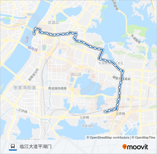 572路 bus Line Map