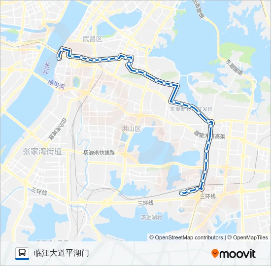 572路 Bus Line Map