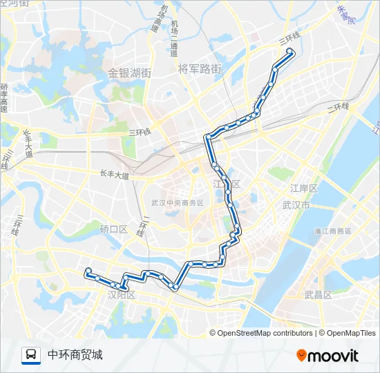 575路 Bus Line Map
