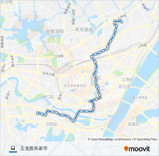 575路 Bus Line Map