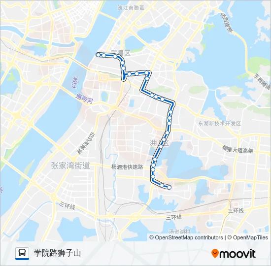 576路 Bus Line Map