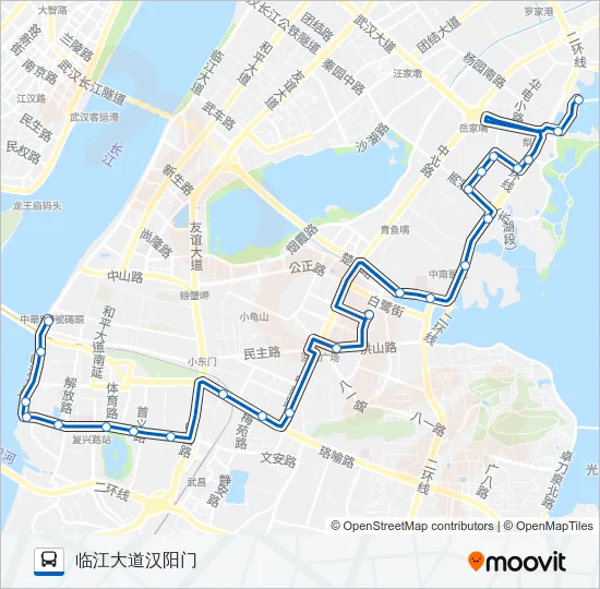 578路 Bus Line Map