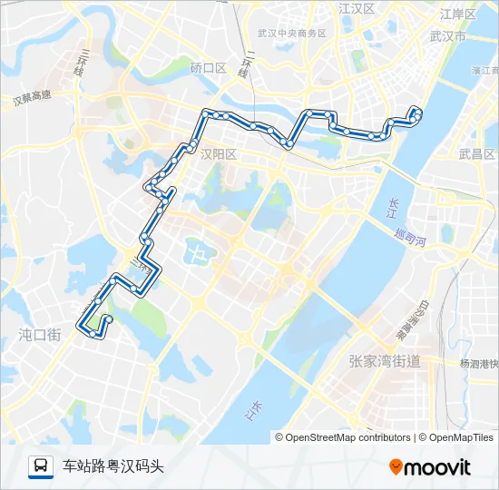 579路 Bus Line Map