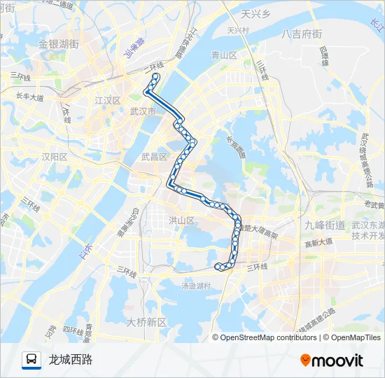 583路 Bus Line Map