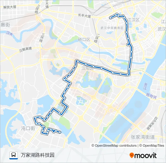 585路 Bus Line Map