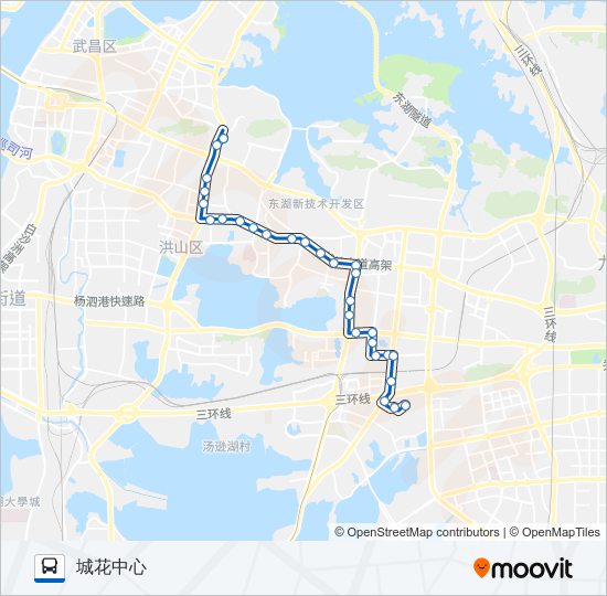 586路 bus Line Map