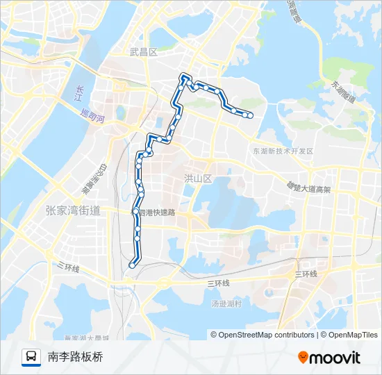 587路 Bus Line Map