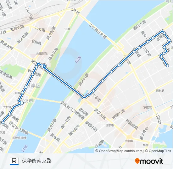 588路 Bus Line Map