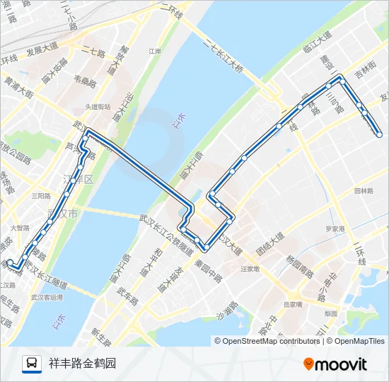 588路 Bus Line Map