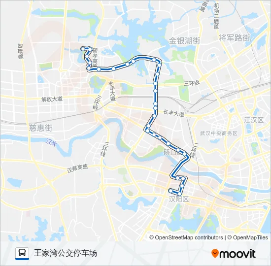 589路 Bus Line Map