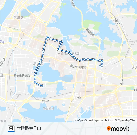 591路 Bus Line Map