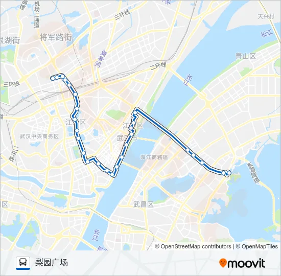 601路 Bus Line Map